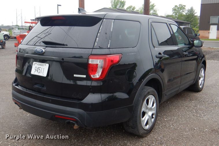 image for item DK8997 2016 Ford Explorer Police Interceptor  SUV