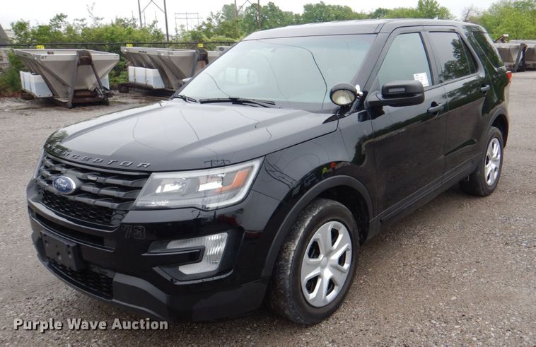 image for item DK8998 2016 Ford Explorer Police Interceptor  SUV