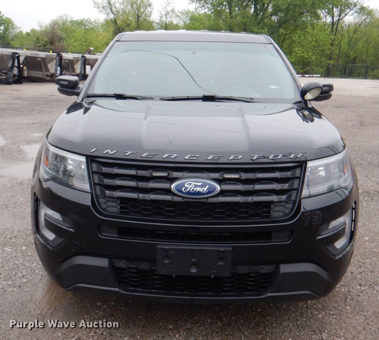 image for item DK8998 2016 Ford Explorer Police Interceptor  SUV