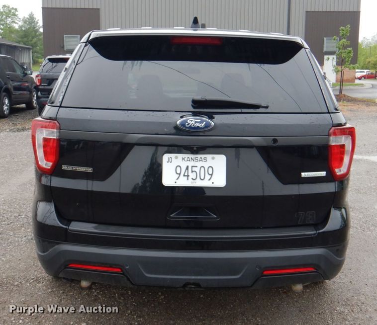 image for item DK8998 2016 Ford Explorer Police Interceptor  SUV