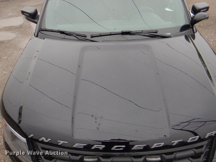 image for item DK8998 2016 Ford Explorer Police Interceptor  SUV