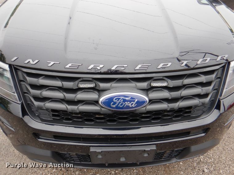 image for item DK8998 2016 Ford Explorer Police Interceptor  SUV