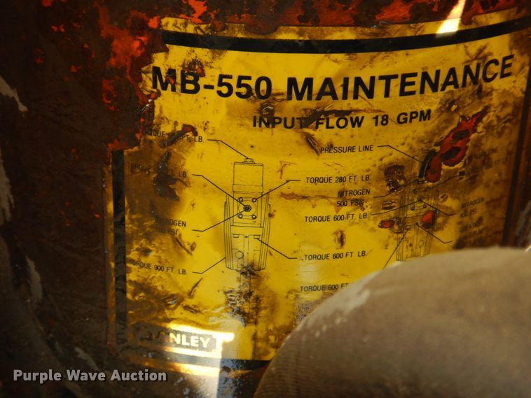 image for item DL0025 Stanley MB550 breaker