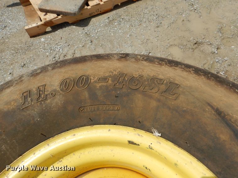 image for item DL0026 11.00-16SL tires and wheels