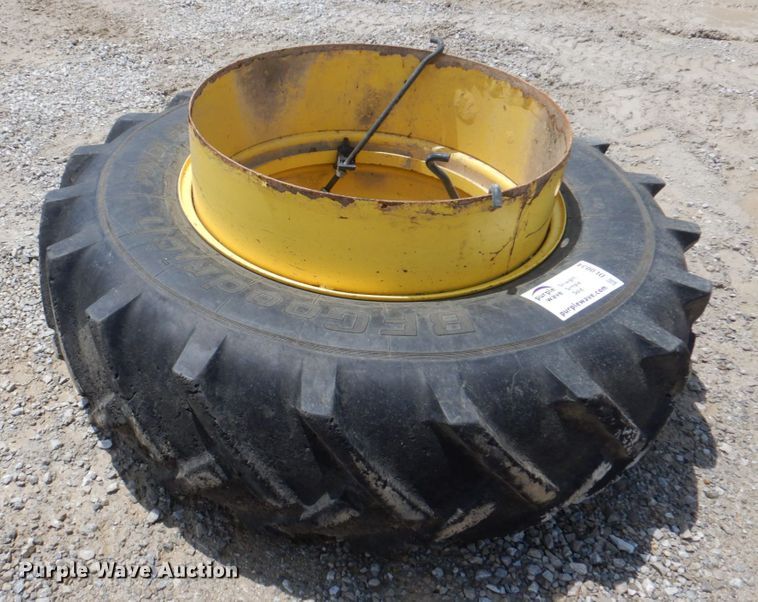 image for item DL0034 18.4-34 BF Goodrich tire and wheel
