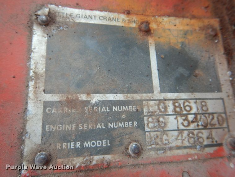 image for item DL0036 Little Giant 48  crane