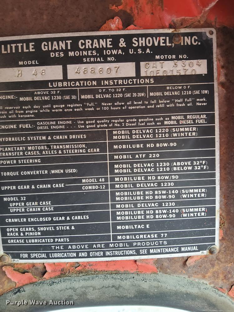 image for item DL0036 Little Giant 48  crane