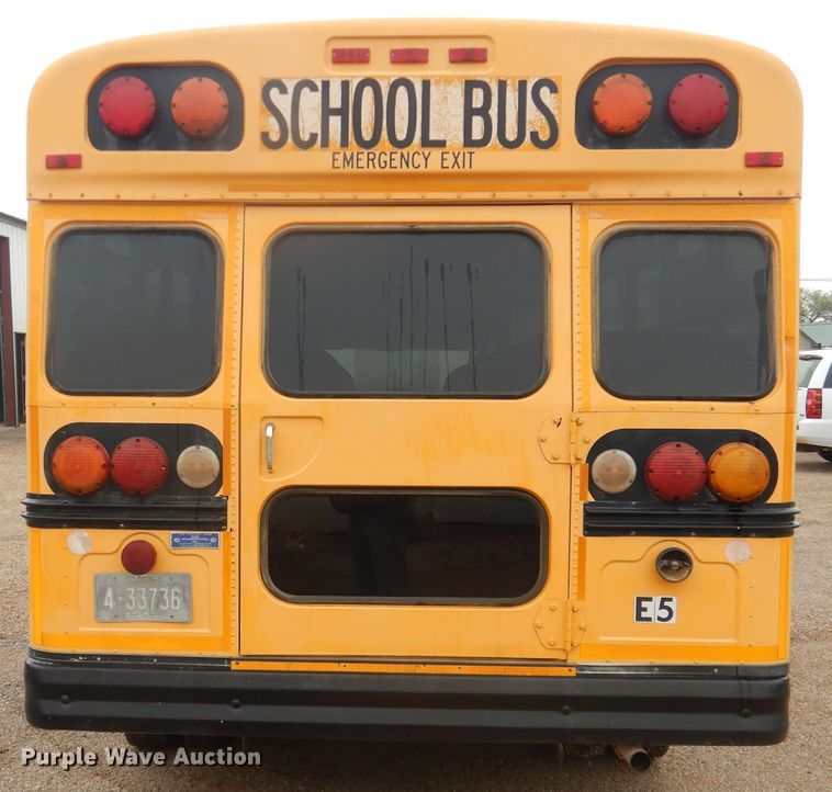 image for item DL0298 2000 Chevrolet  school bus