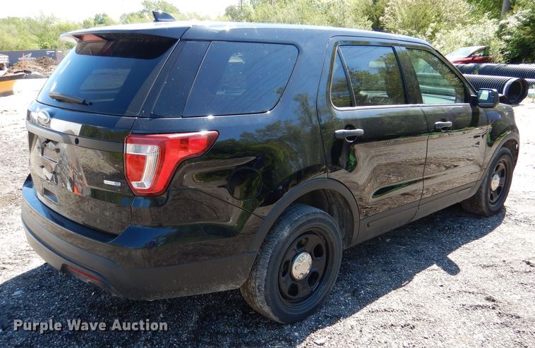 image for item DL8135 2017 Ford Explorer Police  SUV