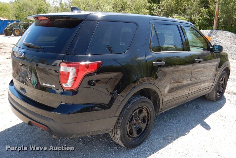 image for item DL8136 2016 Ford Explorer Police  SUV