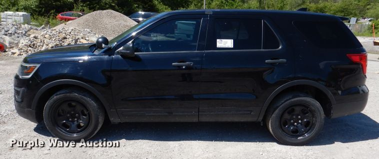 image for item DL8136 2016 Ford Explorer Police  SUV