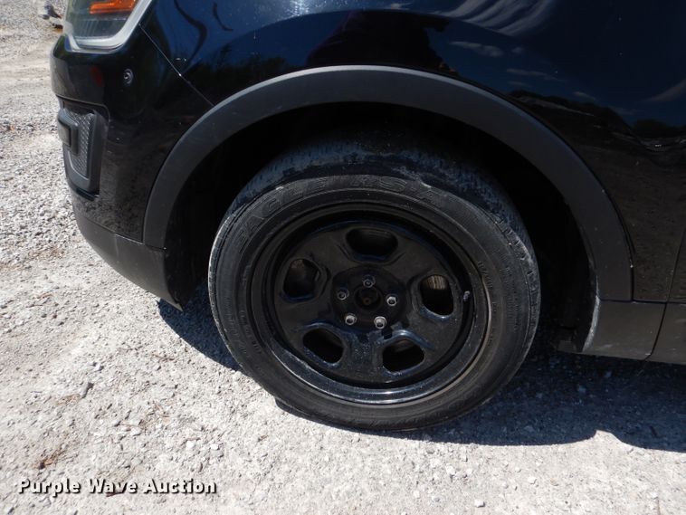 image for item DL8136 2016 Ford Explorer Police  SUV