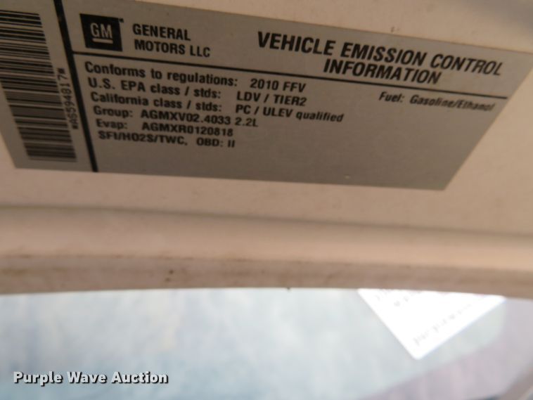 image for item DN5868 2010 Chevrolet HHR