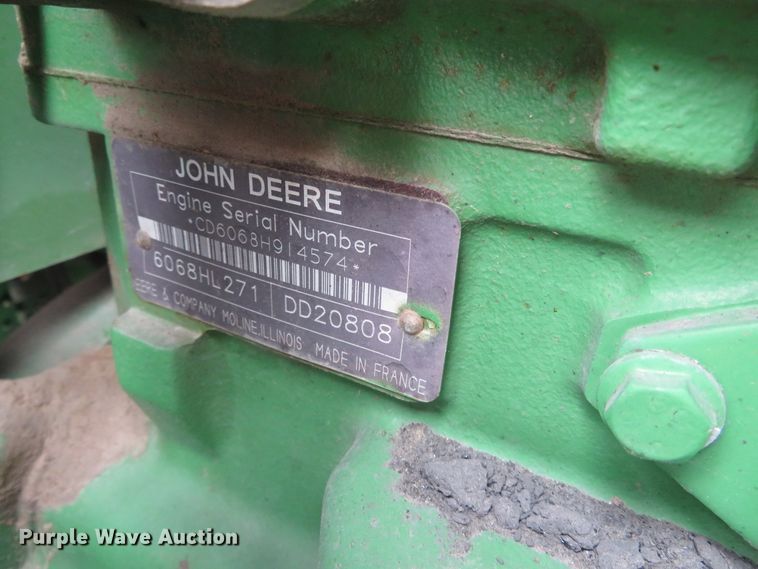 image for item DN5872 John Deere 6615  tractor