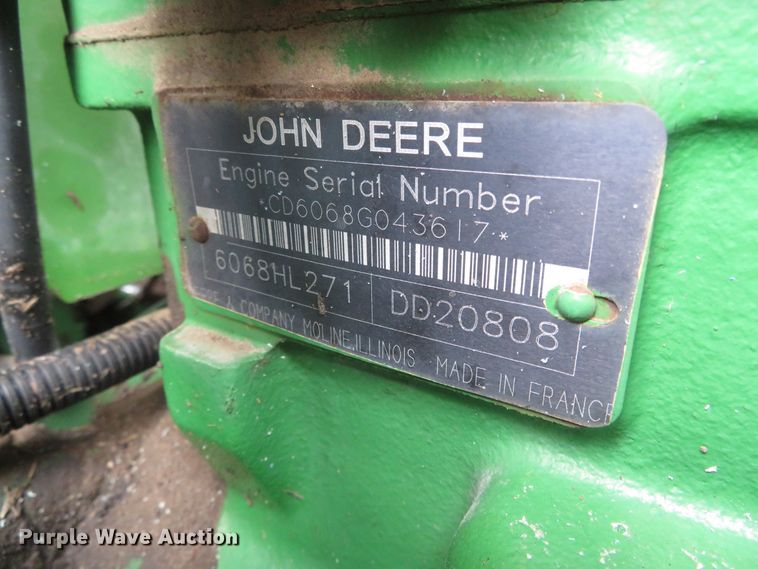 image for item DN5874 John Deere 6615  tractor