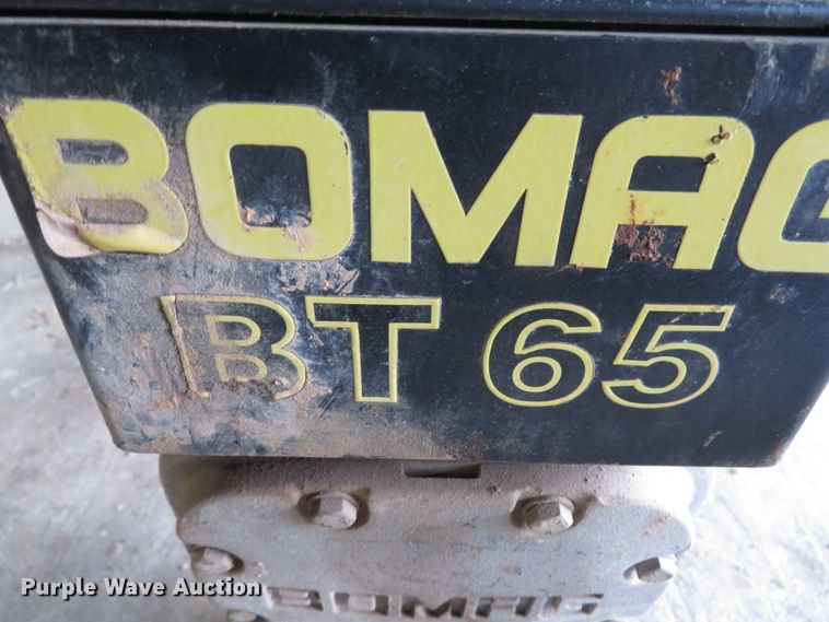image for item DN5884 1998 Bomag BT65  plate compactor