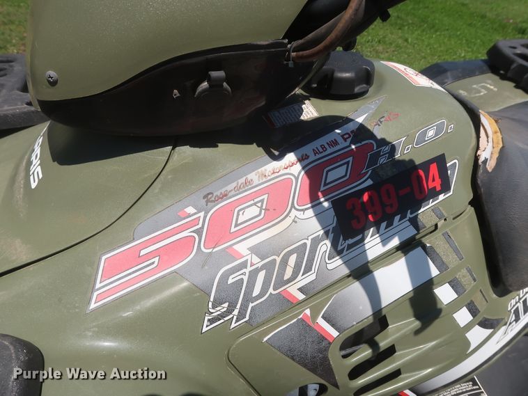 image for item HG9520 2004 Polaris Sportsman 500  ATV