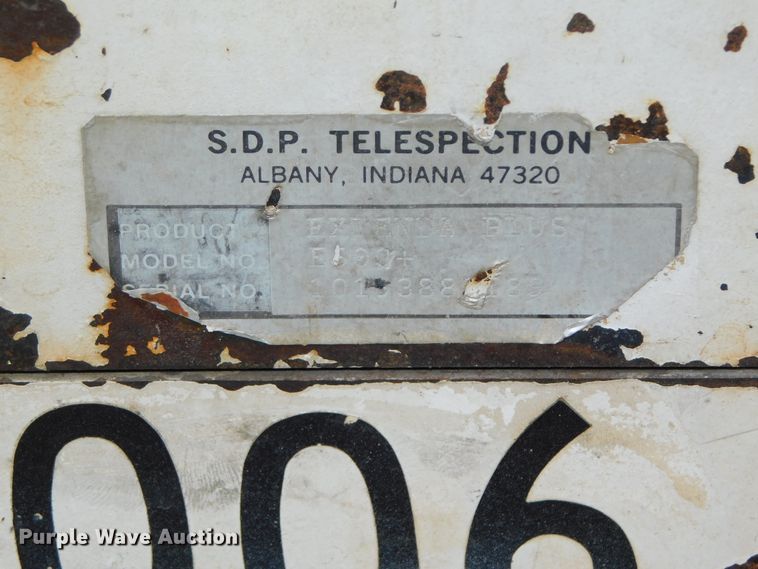 image for item HX9383 1993 Extendajet Plus E600 sewer jetter