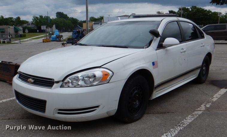 image for item IA9797 2010 Chevrolet Impala Police Cruiser