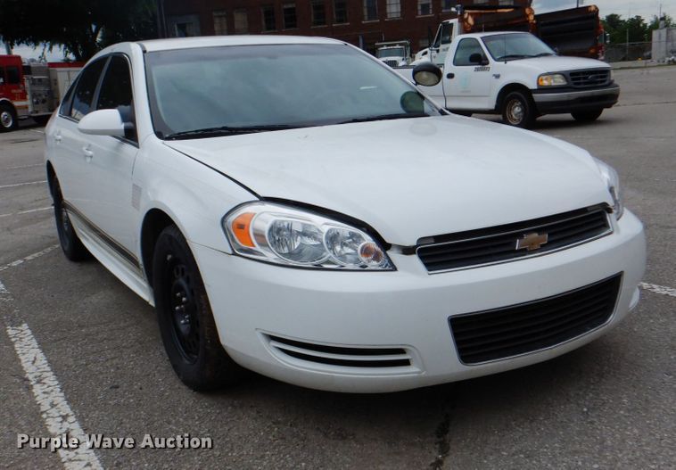 image for item IA9797 2010 Chevrolet Impala Police Cruiser