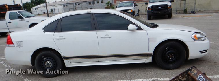 image for item IA9797 2010 Chevrolet Impala Police Cruiser