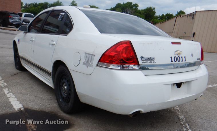 image for item IA9797 2010 Chevrolet Impala Police Cruiser