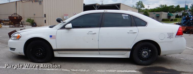 image for item IA9797 2010 Chevrolet Impala Police Cruiser