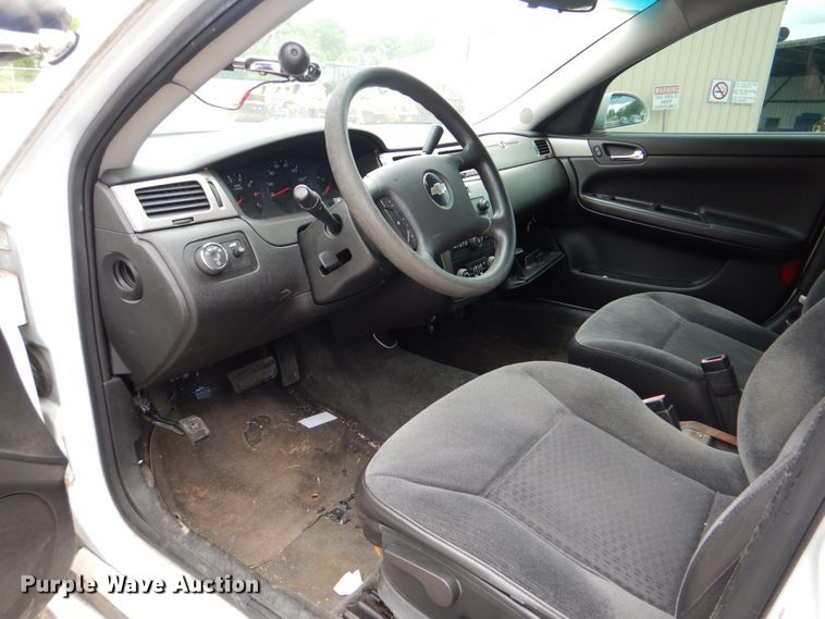 image for item IA9797 2010 Chevrolet Impala Police Cruiser