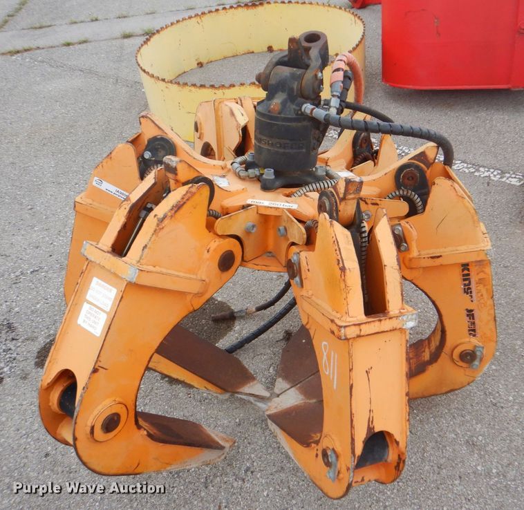 image for item IA9806 1999 Kinsofer 232-20 scrap grapple