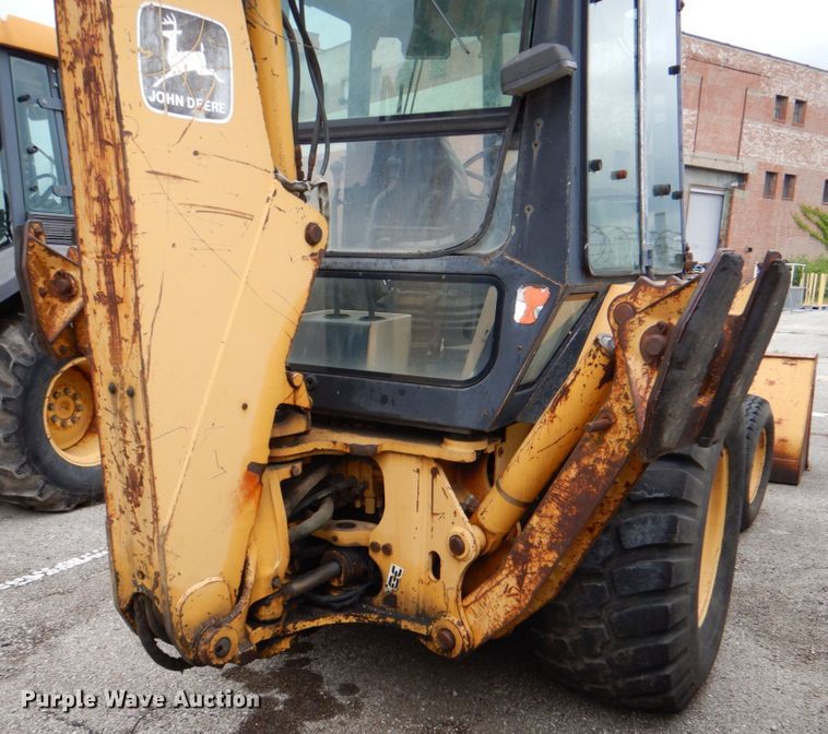 image for item IA9828 1994 John Deere 310D  backhoe