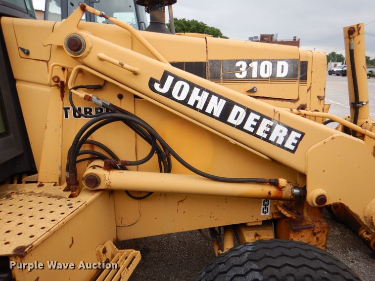 image for item IA9828 1994 John Deere 310D  backhoe