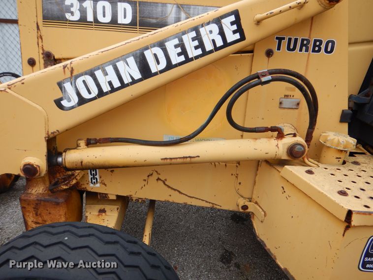 image for item IA9828 1994 John Deere 310D  backhoe