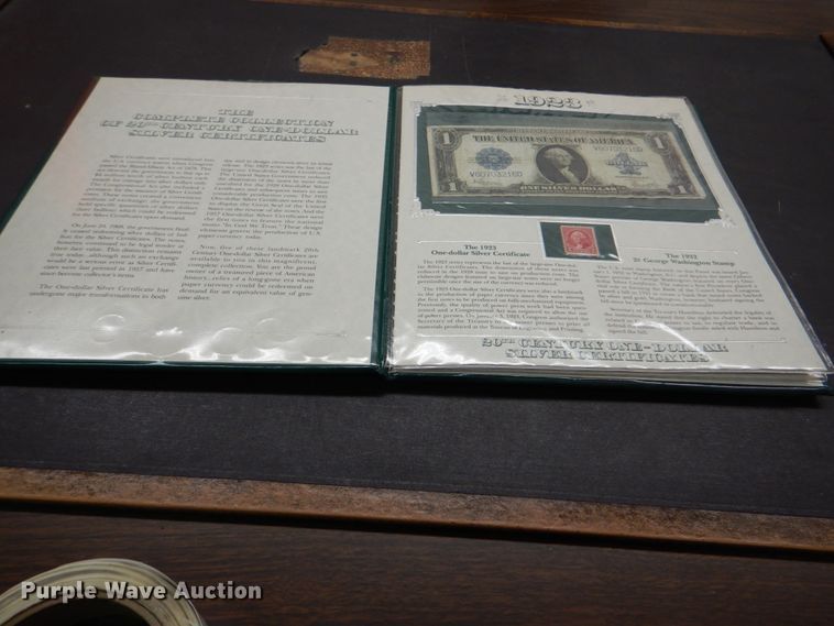 image for item IA9906 20th Century one-dollar silver certificates