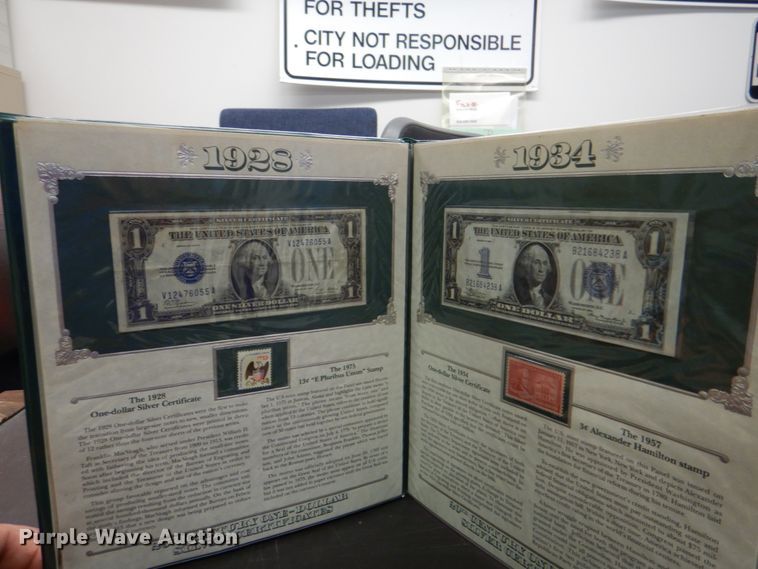 image for item IA9906 20th Century one-dollar silver certificates