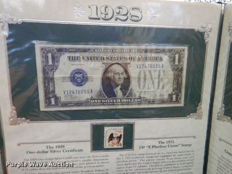 image for item IA9906 20th Century one-dollar silver certificates