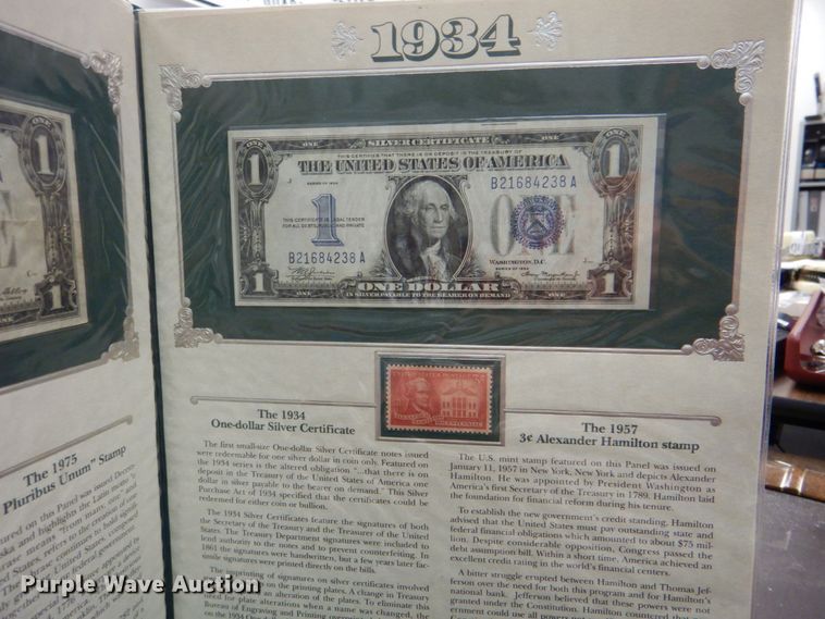 image for item IA9906 20th Century one-dollar silver certificates
