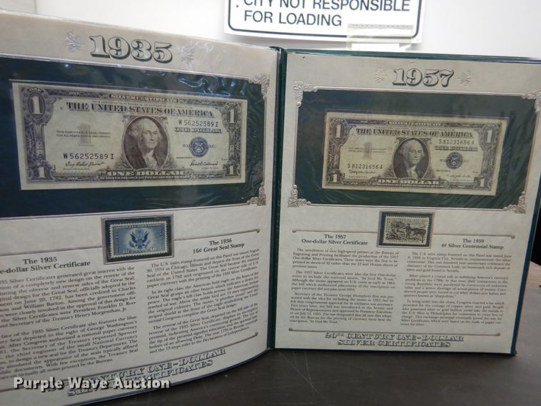 image for item IA9906 20th Century one-dollar silver certificates