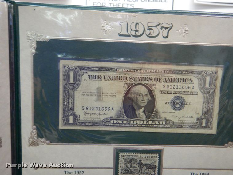image for item IA9906 20th Century one-dollar silver certificates