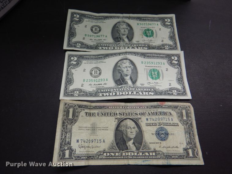 image for item IA9906 20th Century one-dollar silver certificates