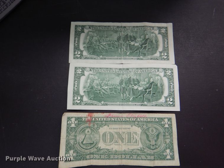 image for item IA9906 20th Century one-dollar silver certificates