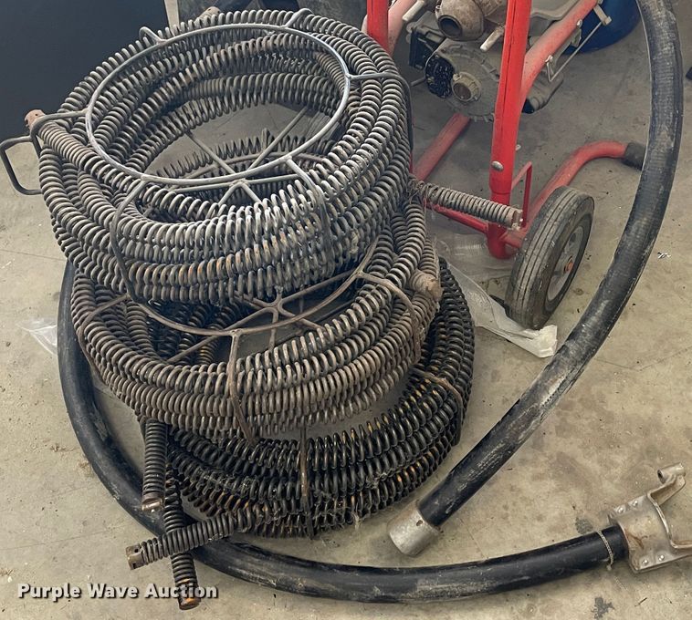 image for item IC9256 Ridgid K75A sewer drain machine