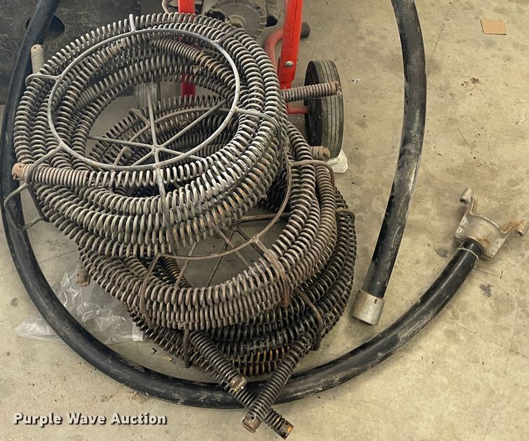 image for item IC9256 Ridgid K75A sewer drain machine