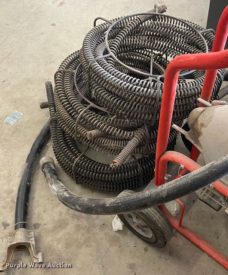 image for item IC9256 Ridgid K75A sewer drain machine