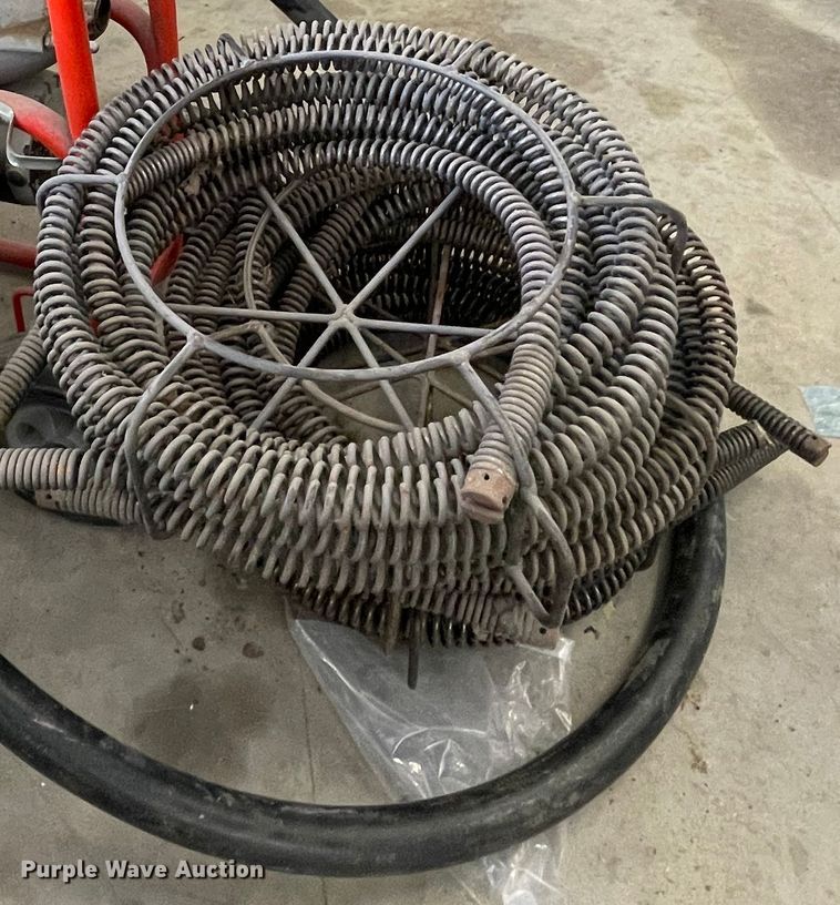 image for item IC9256 Ridgid K75A sewer drain machine