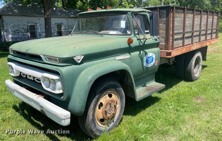 image for item IC9271 1962 GMC 3500  dump truck
