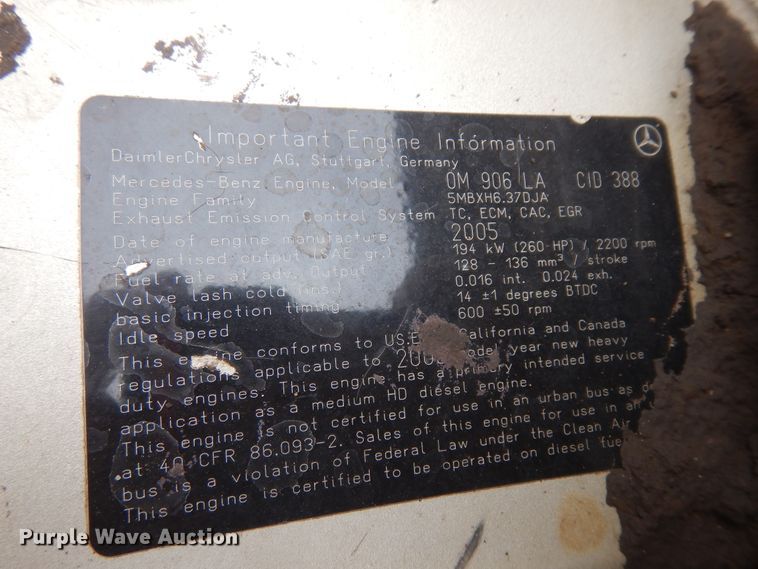 image for item ID9873 2006 Sterling Acterra  refuse truck