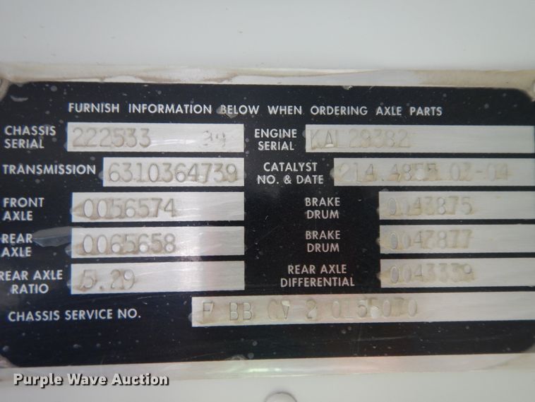 image for item ID9875 2005 Blue Bird Vision  school bus