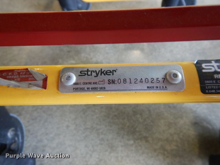 image for item ID9885 Stryker Stair Pro stair rescue chair