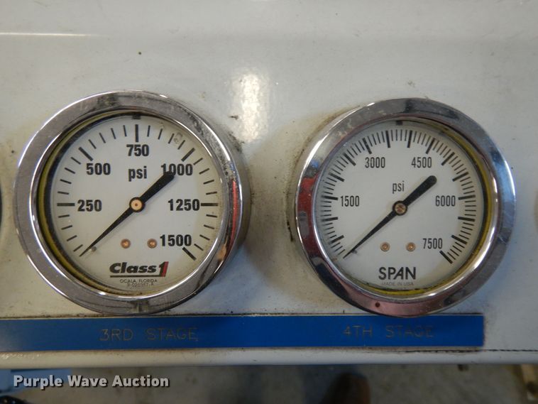 image for item ID9888 Bauer SCBA fill station and air compressor