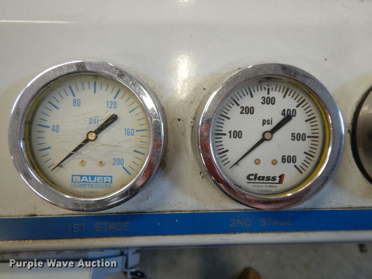 image for item ID9888 Bauer SCBA fill station and air compressor